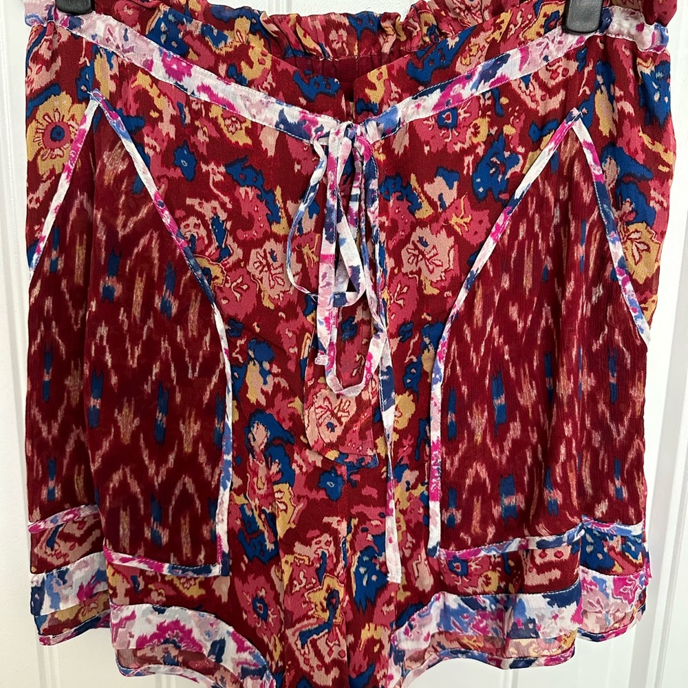 Isabel Marant Étoile Riolmy Abstract Patterned Mini Shorts - Picture 12 of 14